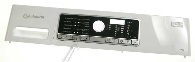 Whirlpool Indesit 481010754389 Bedienteilblende - C00446533 schalterleiste + griff schublade