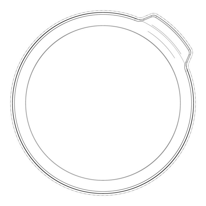 AEG Electrolux 140044497042 Türrahmen - Türrahmen,vorne,weiss,ø486.3mm AEG Electrolux 140044497042 Türrahmen - Türrahmen,vorne,weiss,ø486.3mm