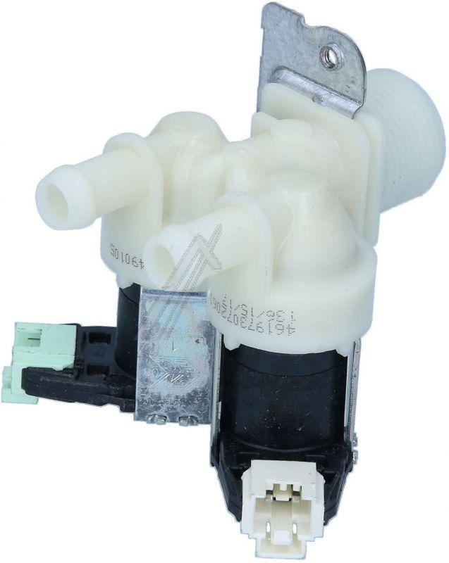 Magnetventil 2-fach 180° 11mmØ für Waschmaschine wie Whirlpool 481228128468 Magnetventil 2-fach 180° 11mmØ für Waschmaschine wie Whirlpool 481228128468
