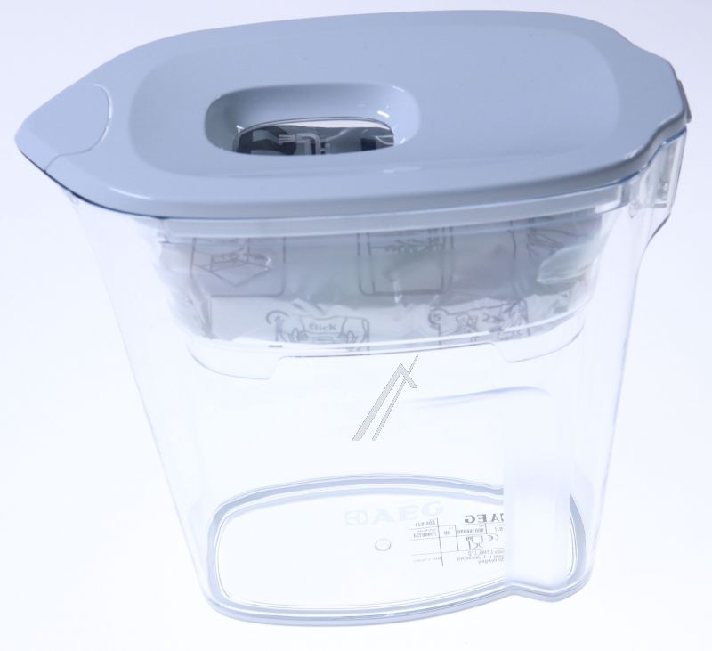 AEG Electrolux 9001669903 - Awfsj4n wasserfilterkanne aquasense 500 in weiss + 1 filterkartusche