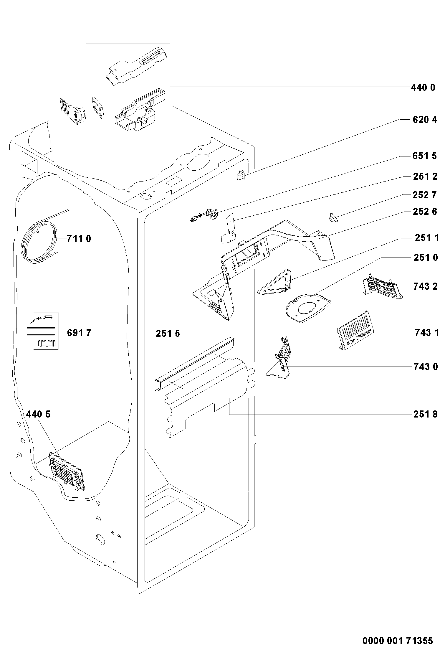 Explosionszeichnung Hotpoint 853969915000 MSZ 900 DF (UK)