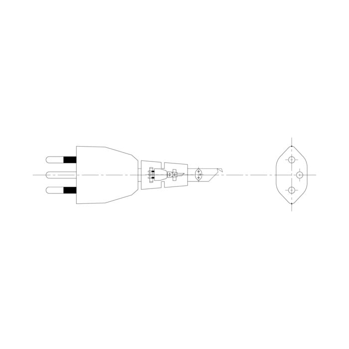 AEG Electrolux 140207844014 Staubsaugernetzkabel - Cordon d alimentation,métal,24 AEG Electrolux 140207844014 Staubsaugernetzkabel - Cordon d alimentation,métal,24
