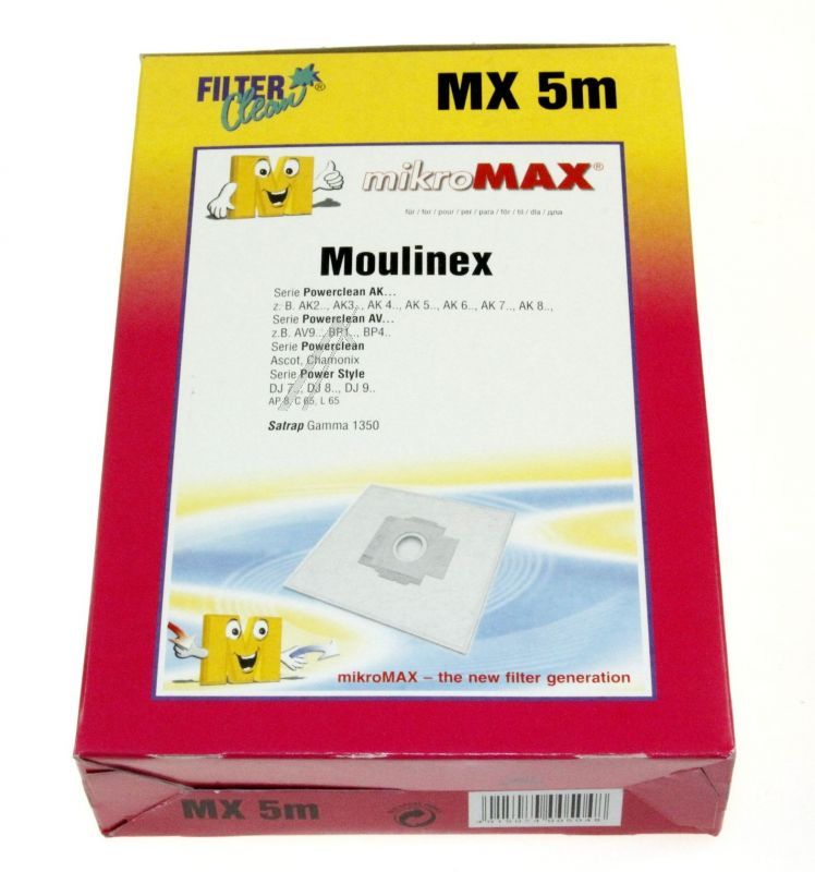 Filter Clean FL0017K Staubsaugerbeutel - Mx5m micromax beutel 3 stück Filter Clean FL0017K Staubsaugerbeutel - Mx5m micromax beutel 3 stück