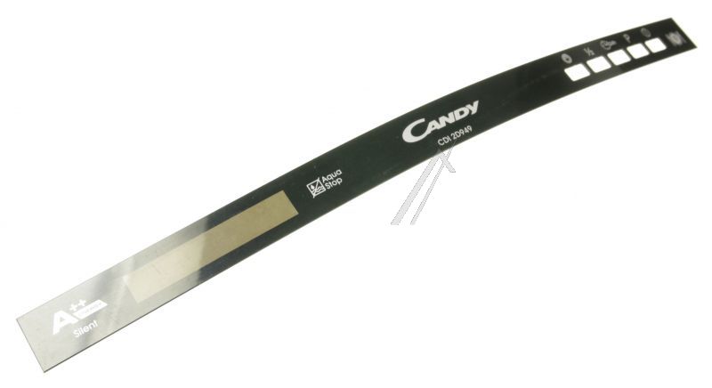 Candy Hoover 49038146 Schalterblende - Bedienteilplatte