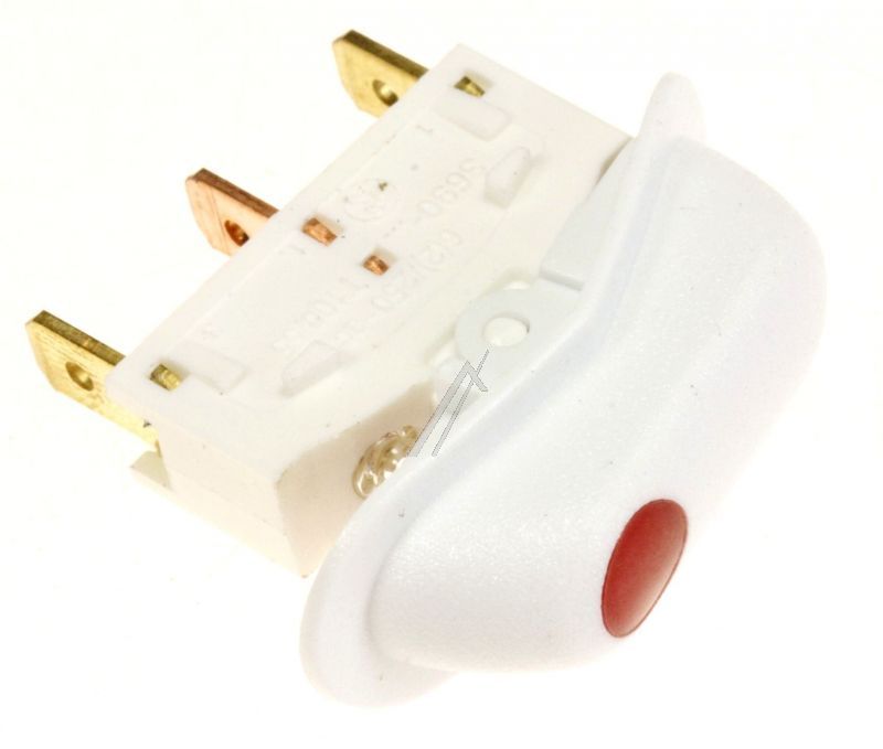 BSH Bosch Siemens 00172446 Netzschalter - Schalter mit wippe weiss beleuchtet BSH Bosch Siemens 00172446 Netzschalter - Schalter mit wippe weiss beleuchtet