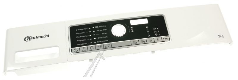 Whirlpool Indesit 481010801716 Bedienteilblende - C00447487 schalterleiste + griff schublade Whirlpool Indesit 481010801716 Bedienteilblende - C00447487 schalterleiste + griff schublade