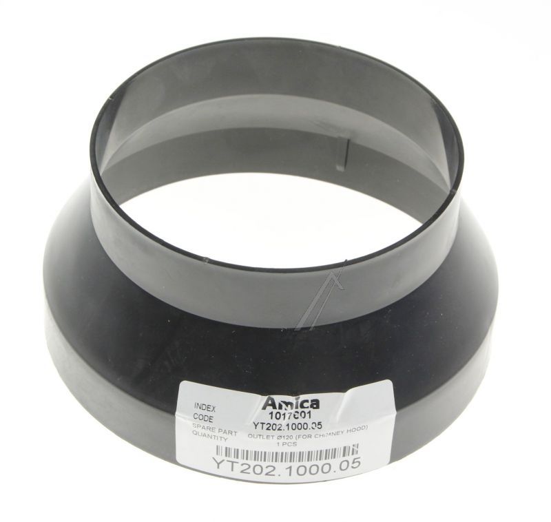 Amica Abluftschlauch Adapter 1017601 für Geschirrspüler Rundsystem-Adapter 150-120mm Ersatzteil Amica Abluftschlauch Adapter 1017601 für Geschirrspüler Rundsystem-Adapter 150-120mm Ersatzteil