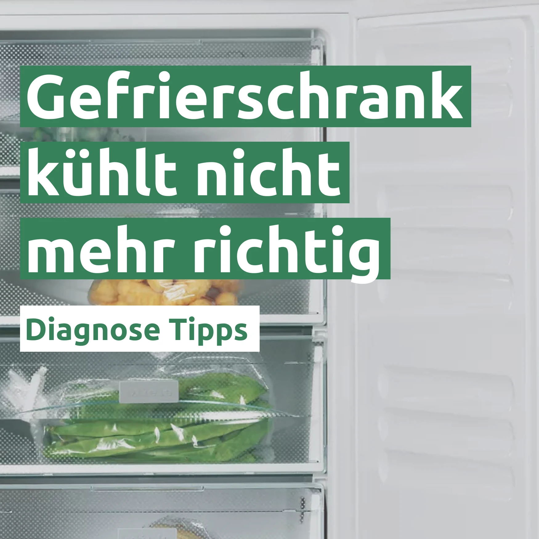 Gefrierschrank kühlt nicht mehr richtig