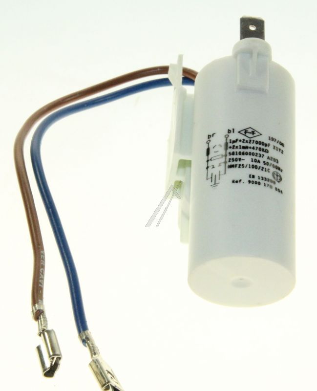 BSH Bosch Siemens 00608104 - Kondensator mit störschutz BSH Bosch Siemens 00608104 - Kondensator mit störschutz