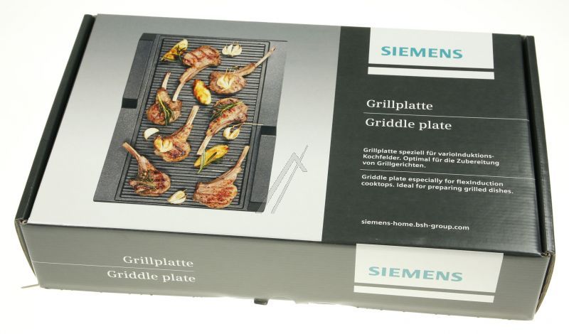 Bosch Siemens Grillplatte gerippt 17000324 für Herd speziell varioInduktion oder Kombi-Zone Ersatzteil Bosch Siemens Grillplatte gerippt 17000324 für Herd speziell varioInduktion oder Kombi-Zone Ersatzteil