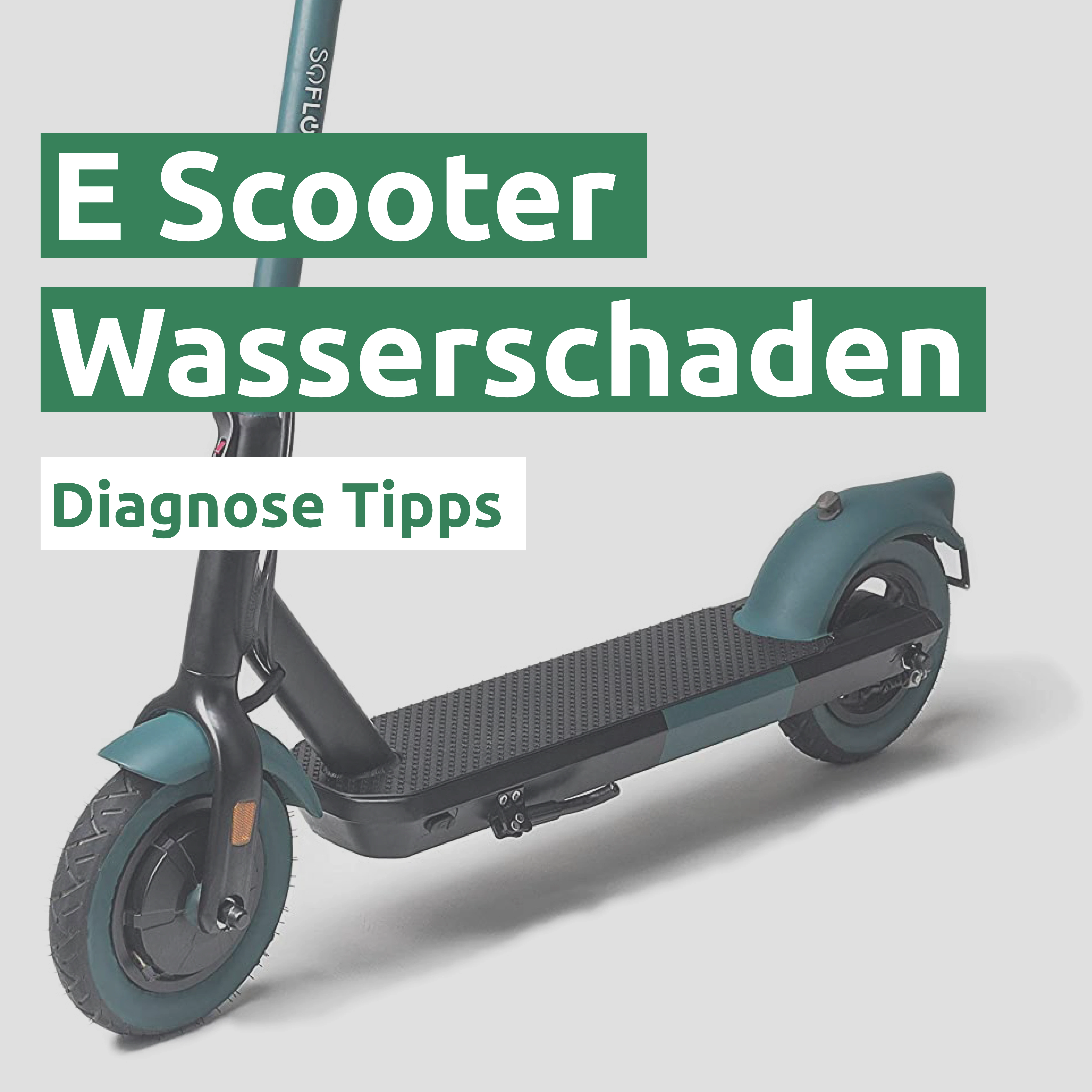 Ratgeber zum Problem: E-Scooter Wasserschaden Ratgeber zum Problem: E-Scooter Wasserschaden