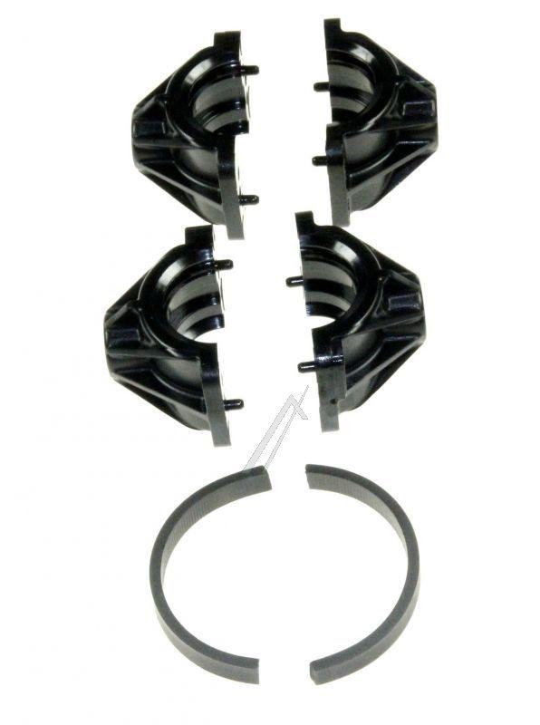 Candy Hoover 91941756 Halter - Satz halbschalen mit bremsgumm Candy Hoover 91941756 Halter - Satz halbschalen mit bremsgumm