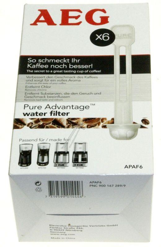 AEG Electrolux 9001672899 Wasserfilter - Apaf6 6 frischwasserfilter für passend für aeg kf5300, kf5700, kf7800 und kf79 AEG Electrolux 9001672899 Wasserfilter - Apaf6 6 frischwasserfilter für passend für aeg kf5300, kf5700, kf7800 und kf79
