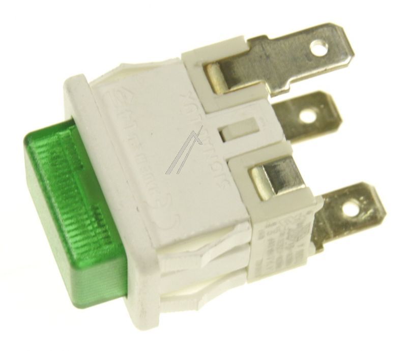 Whirlpool Indesit 481927618261 Lampenschalter - C00341478 schalter grün Whirlpool Indesit 481927618261 Lampenschalter - C00341478 schalter grün