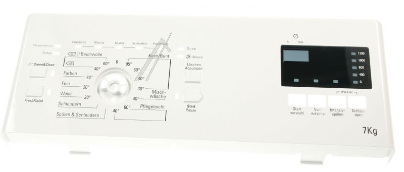 Whirlpool Indesit 481010835424 Frontblende - C00447973 schalterleiste