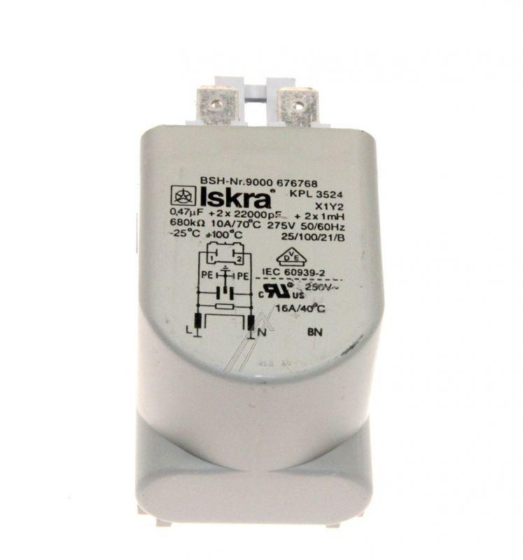 Bosch Siemens Entstörfilter 00623842 für Waschmaschine 0,47UF 2x22000PF Ersatzteil Bosch Siemens Entstörfilter 00623842 für Waschmaschine 0,47UF 2x22000PF Ersatzteil