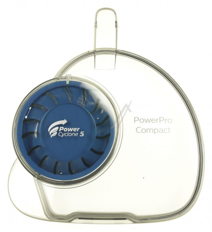 Philips 996510076954 - Staubbehälterdeckel rauchschwarz