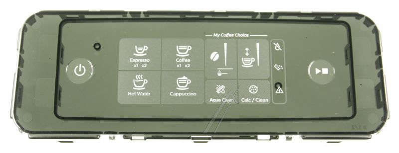 Saeco 421944092861 Frontblende - Blk front panel ui omn/m3a s/s Saeco 421944092861 Frontblende - Blk front panel ui omn/m3a s/s