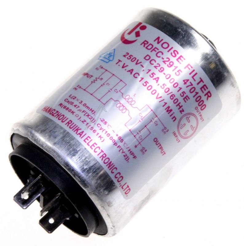 Samsung DC2900015E - Entstörfilter:lft-215k-2,minerva-pjt,250vac Samsung DC2900015E - Entstörfilter:lft-215k-2,minerva-pjt,250vac