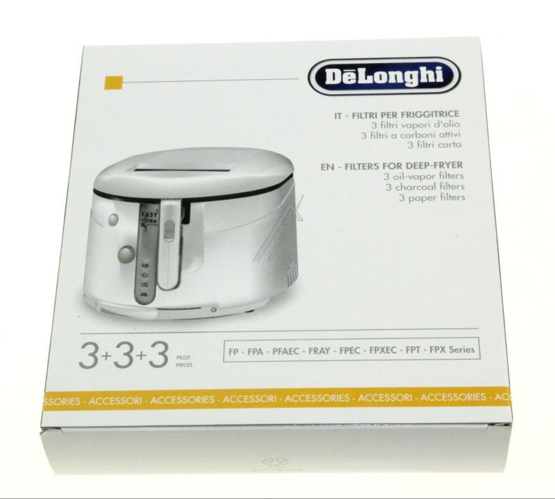 Delonghi 5525103400 - Delonghi filterset für fritteuse fp serie