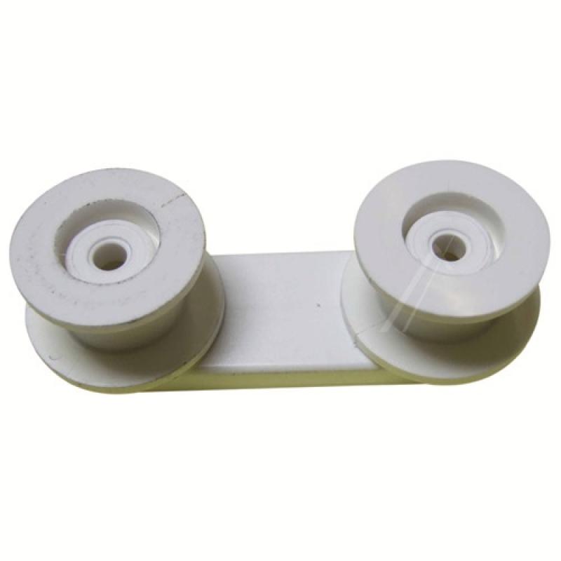 Küppersbusch 425096 Geschirrkorb Rollen - Rollensatz 2 rollen + halter bottich