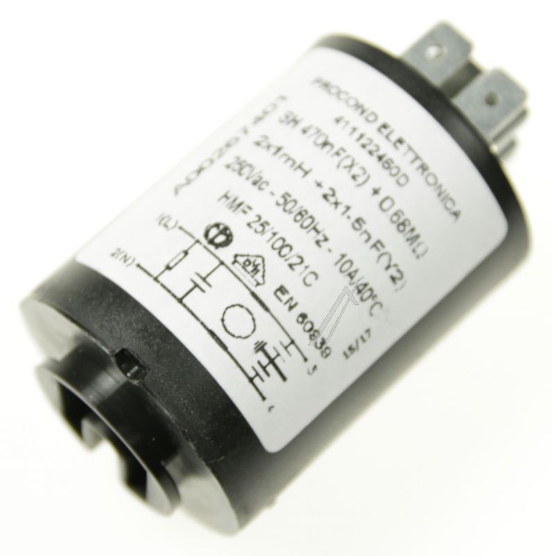 AEG Electrolux 140002674012 Entstörfilter - Funkentst@rfilter,kompressor AEG Electrolux 140002674012 Entstörfilter - Funkentst@rfilter,kompressor